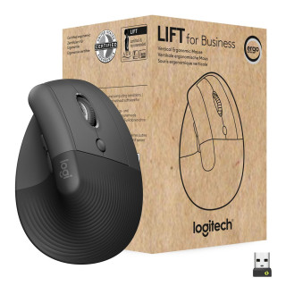 LOGITECH LIFT VERTICAL ERGONOMIC MOUSE FOR BUS GRAPHITE